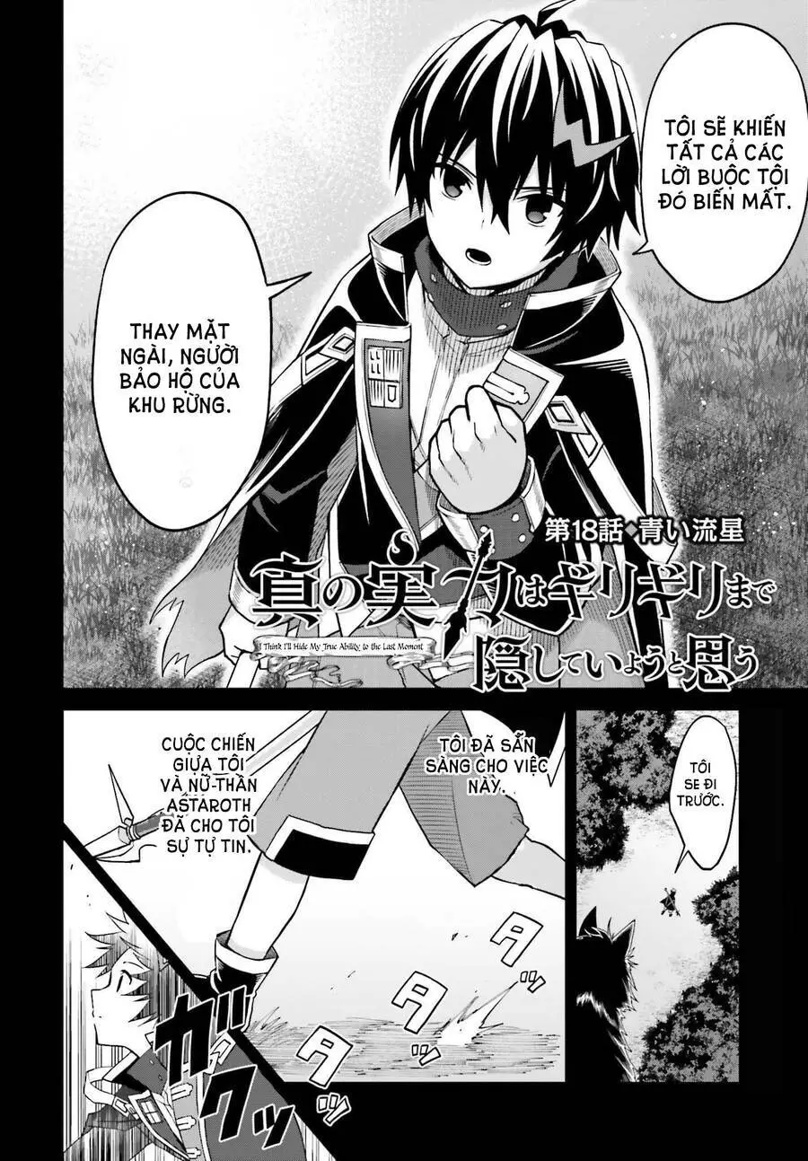Shin No Jitsuryoku Wa Girigiri Made Kakushite Iyou To Omou Nettruyen ZZZ Chương 18 Page 2