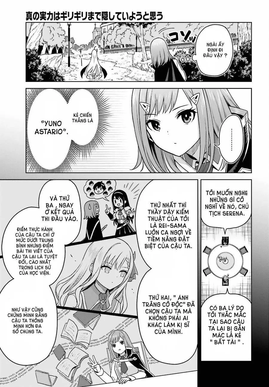 Shin No Jitsuryoku Wa Girigiri Made Kakushite Iyou To Omou Nettruyen ZZZ Chương 25 Page 5