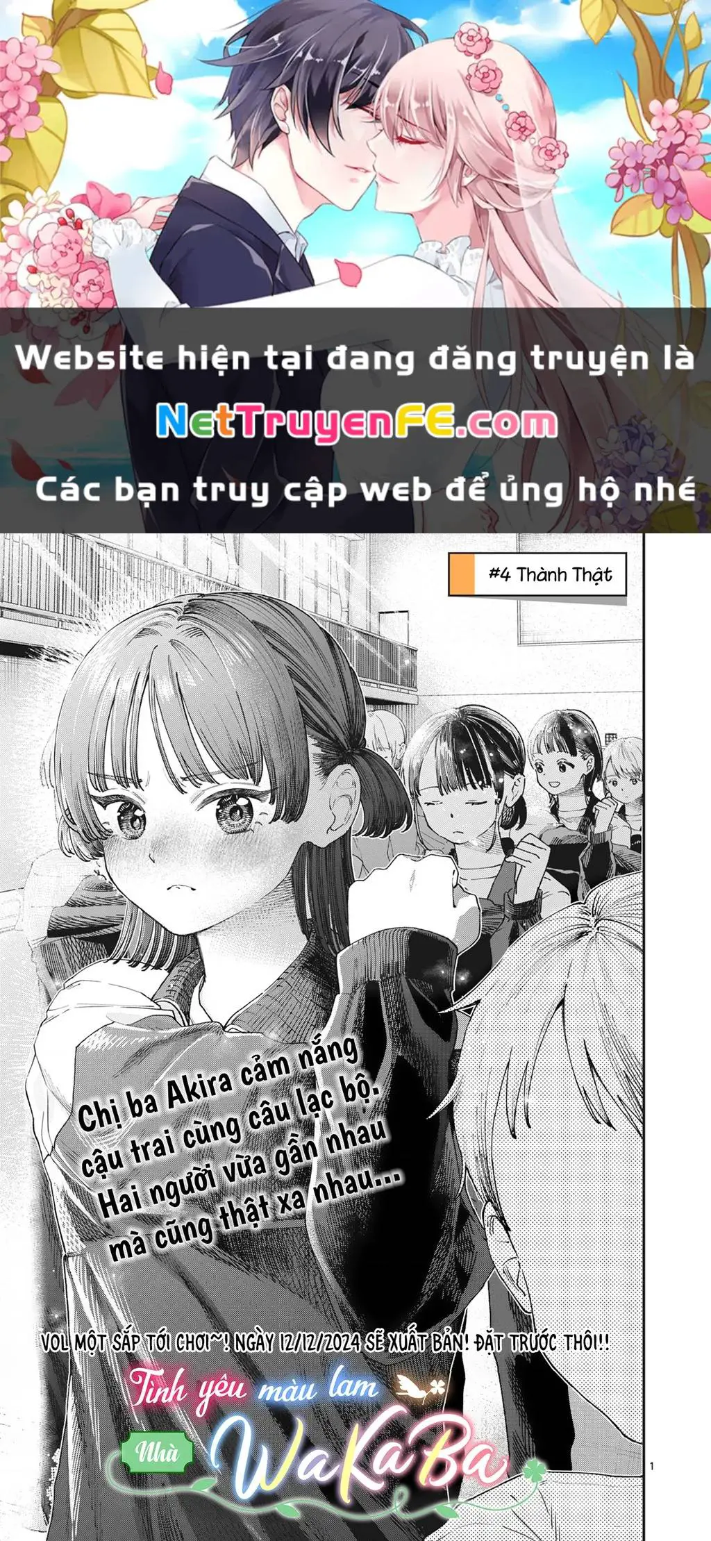 Tình Yêu Màu Lam Nhà Wakaba Nettruyen ZZZ Chương 4 Page 2