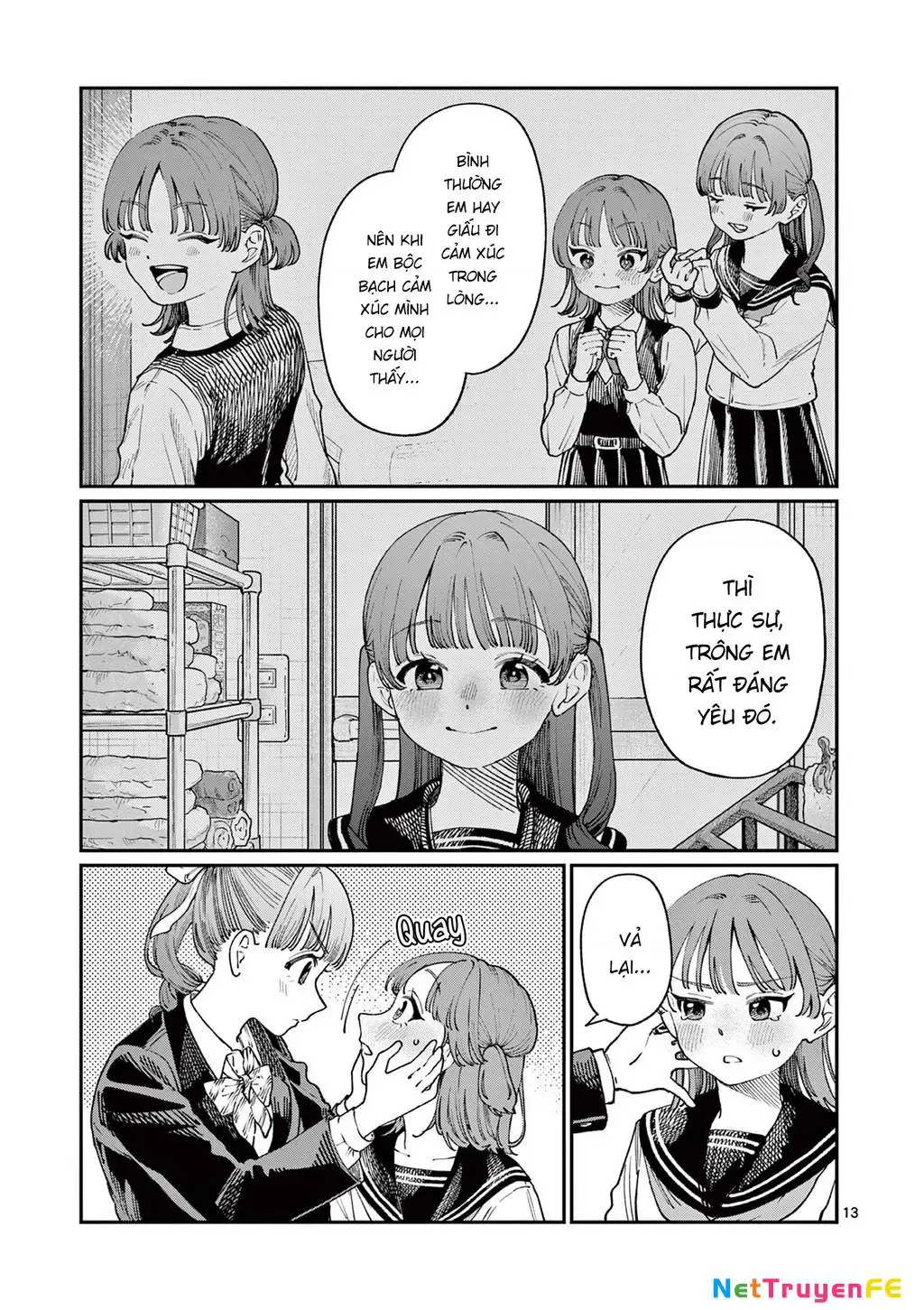 Tình Yêu Màu Lam Nhà Wakaba Nettruyen ZZZ Chương 4 Page 14