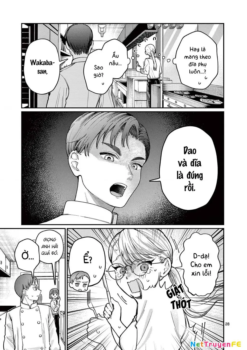 Tình Yêu Màu Lam Nhà Wakaba Nettruyen ZZZ Chương 1 Page 28