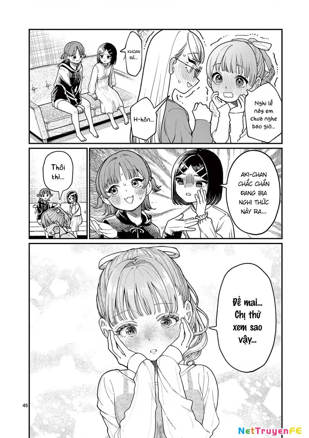 Tình Yêu Màu Lam Nhà Wakaba Nettruyen ZZZ Chương 1 Page 45