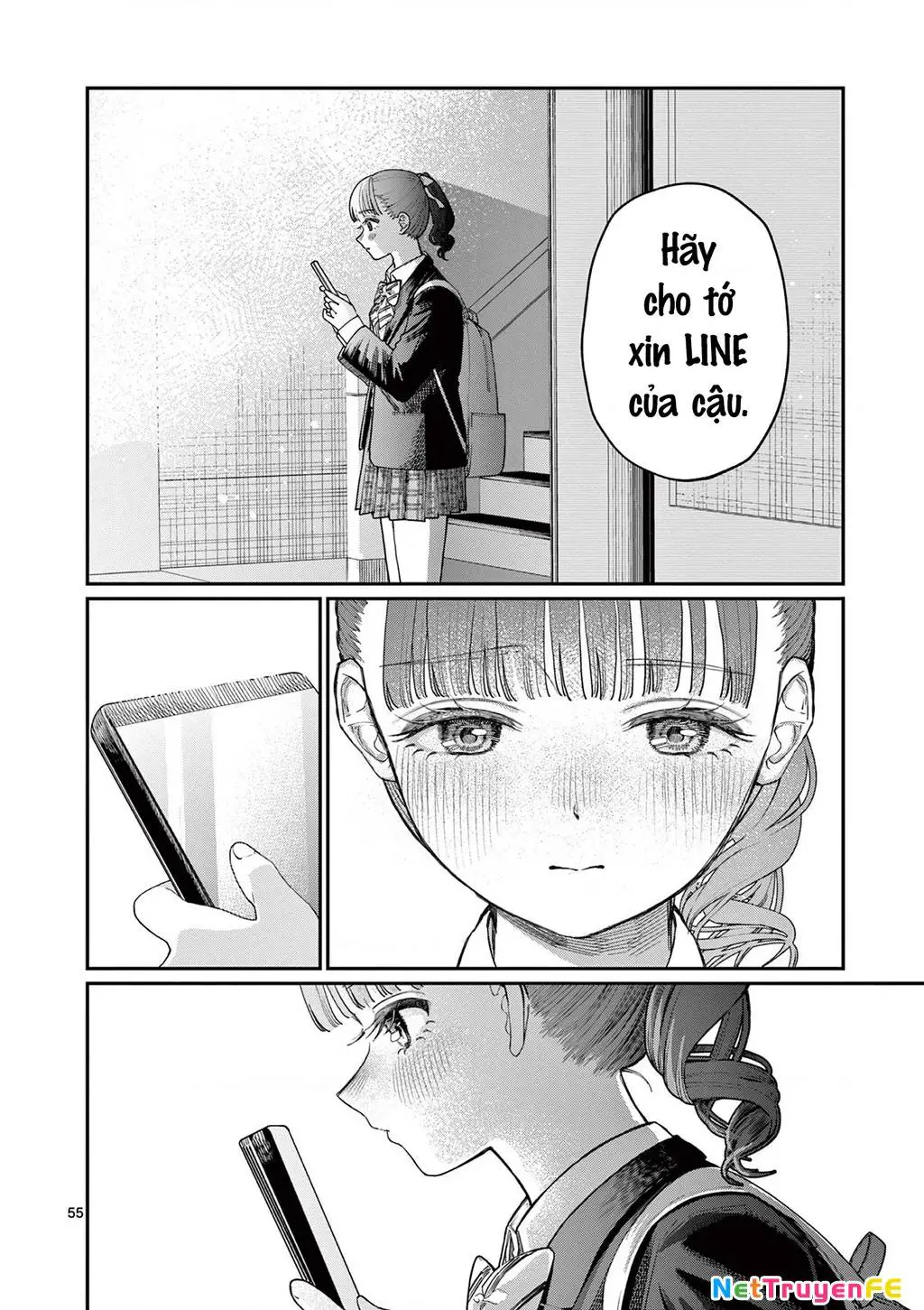 Tình Yêu Màu Lam Nhà Wakaba Nettruyen ZZZ Chương 1 Page 55