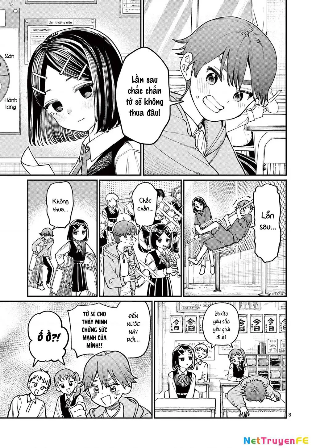Tình Yêu Màu Lam Nhà Wakaba Nettruyen ZZZ Chương 3 Page 4