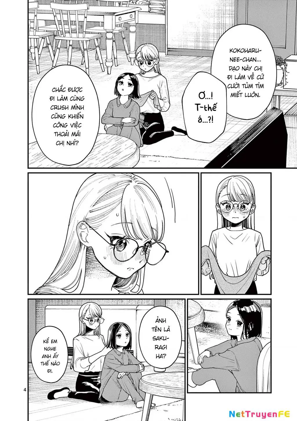 Tình Yêu Màu Lam Nhà Wakaba Nettruyen ZZZ Chương 2 Page 5