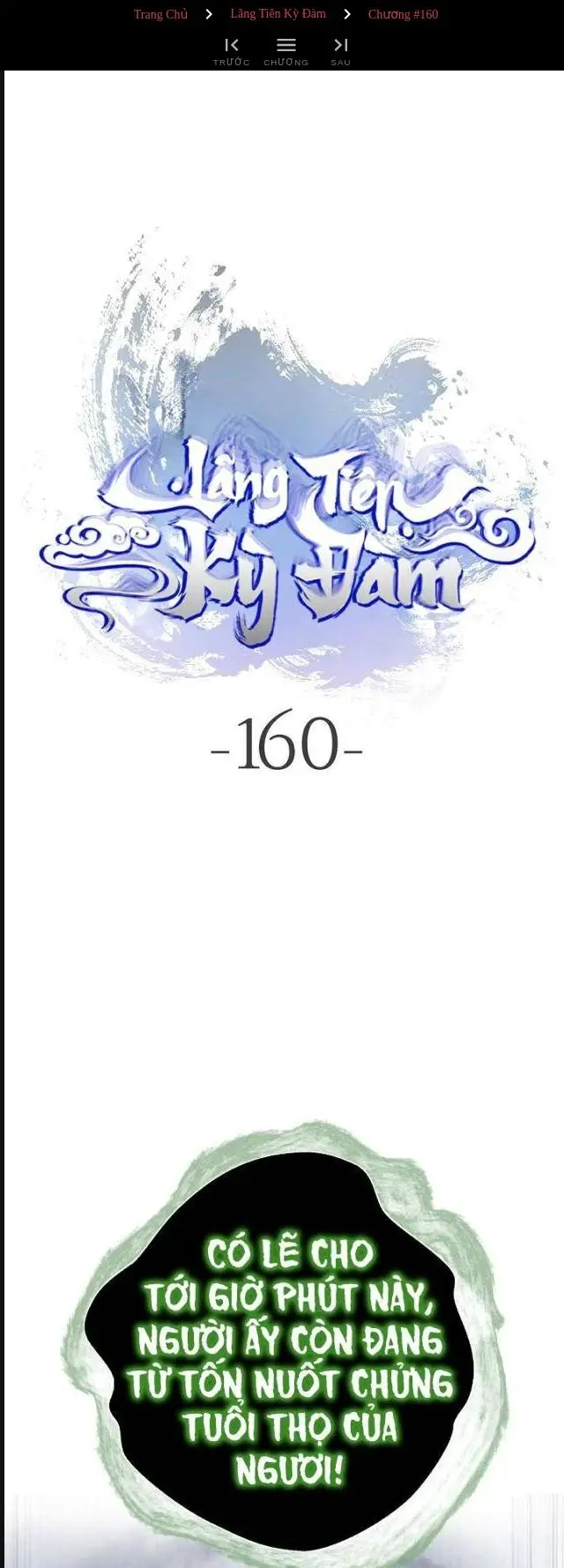 Lãng Tiên Kỳ Đàm Nettruyen ZZZ Chương 160 Page 1