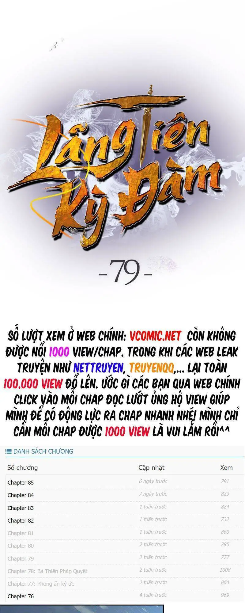 Lãng Tiên Kỳ Đàm Nettruyen ZZZ Chương 79 Page 31