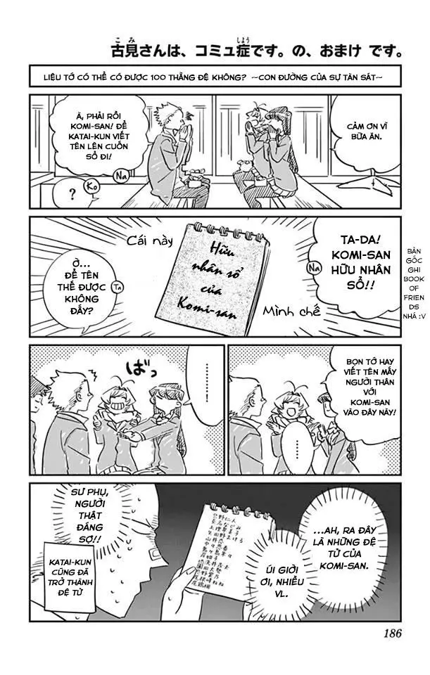 Komi Không Thể Giao Tiếp Nettruyen ZZZ Chương 113.5 Page 5