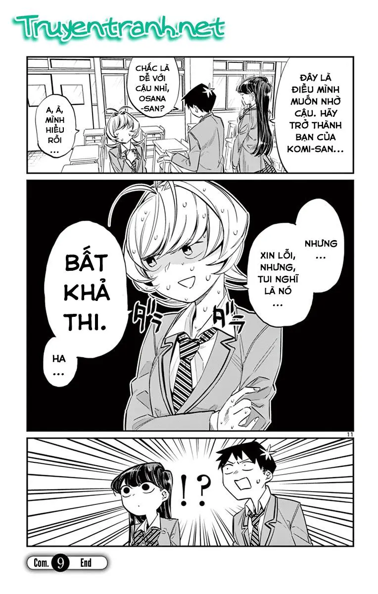 Komi Không Thể Giao Tiếp Nettruyen ZZZ Chương 9 Page 11