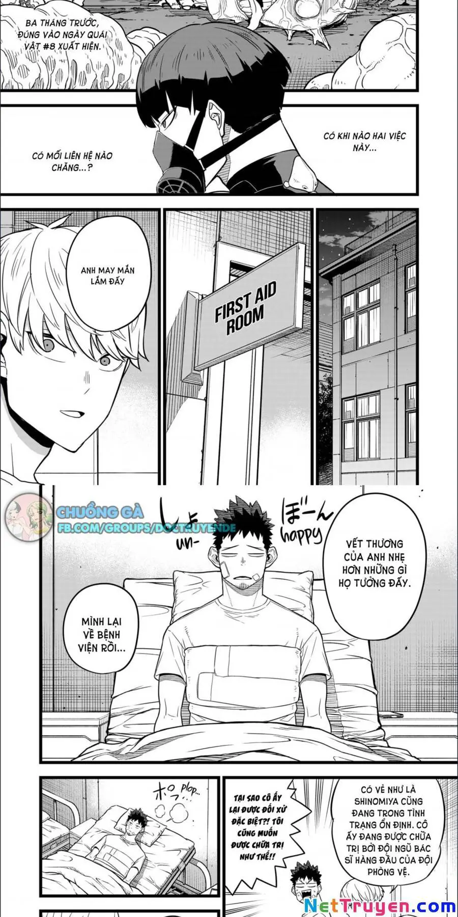 Hôm Nay - Tôi Hóa Kaiju Nettruyen ZZZ Chương 9 Page 4