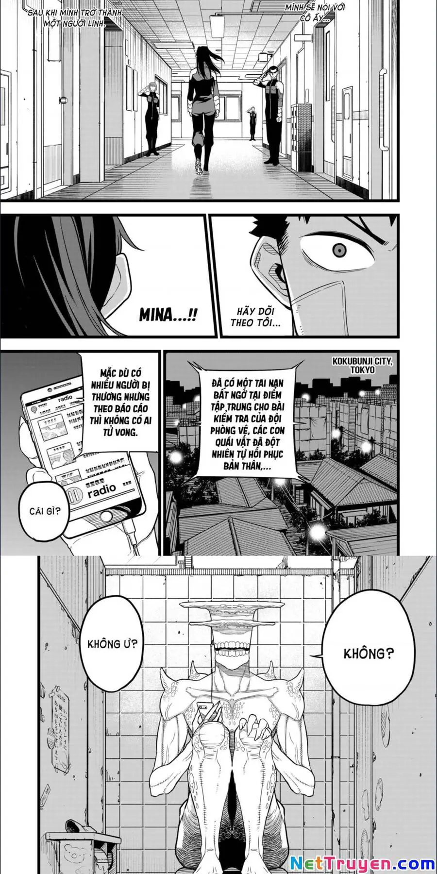 Hôm Nay - Tôi Hóa Kaiju Nettruyen ZZZ Chương 9 Page 9