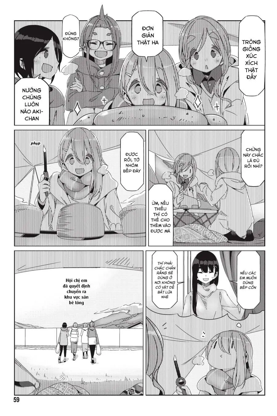 Laid-Back Camp Nettruyen ZZZ Chương 55 Page 5