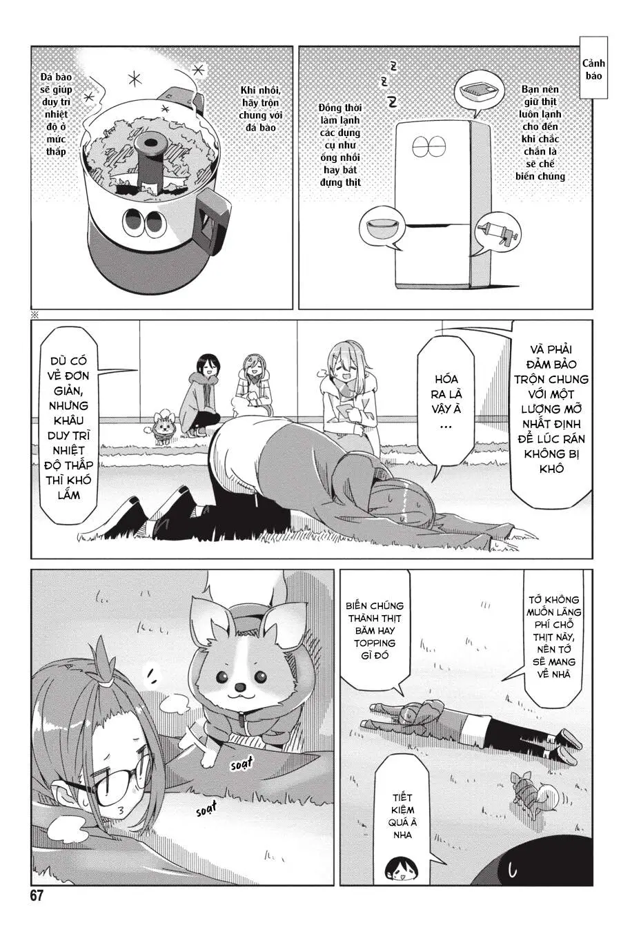 Laid-Back Camp Nettruyen ZZZ Chương 55 Page 13