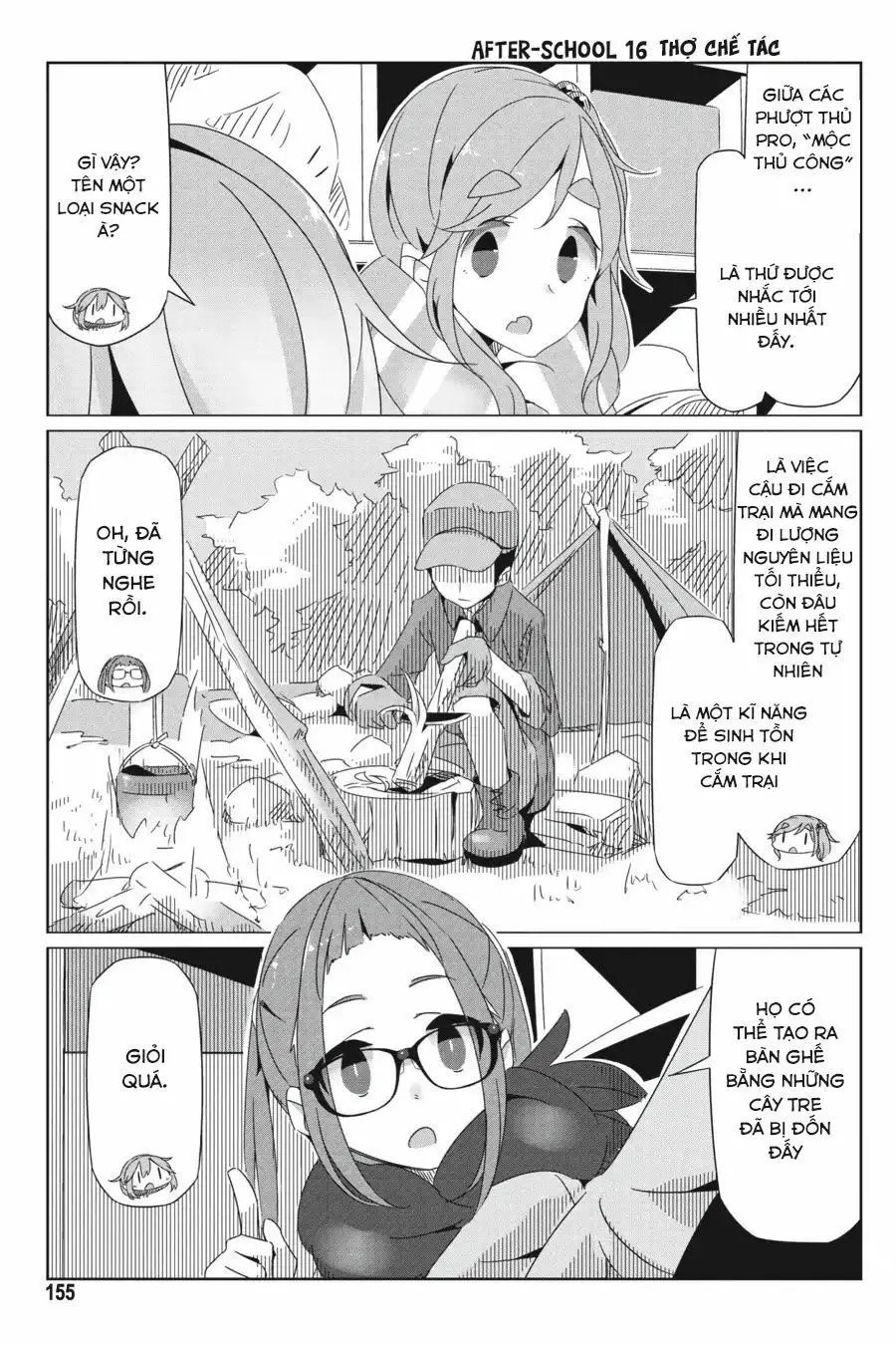Laid-Back Camp Nettruyen ZZZ Chương 23.5 Page 9