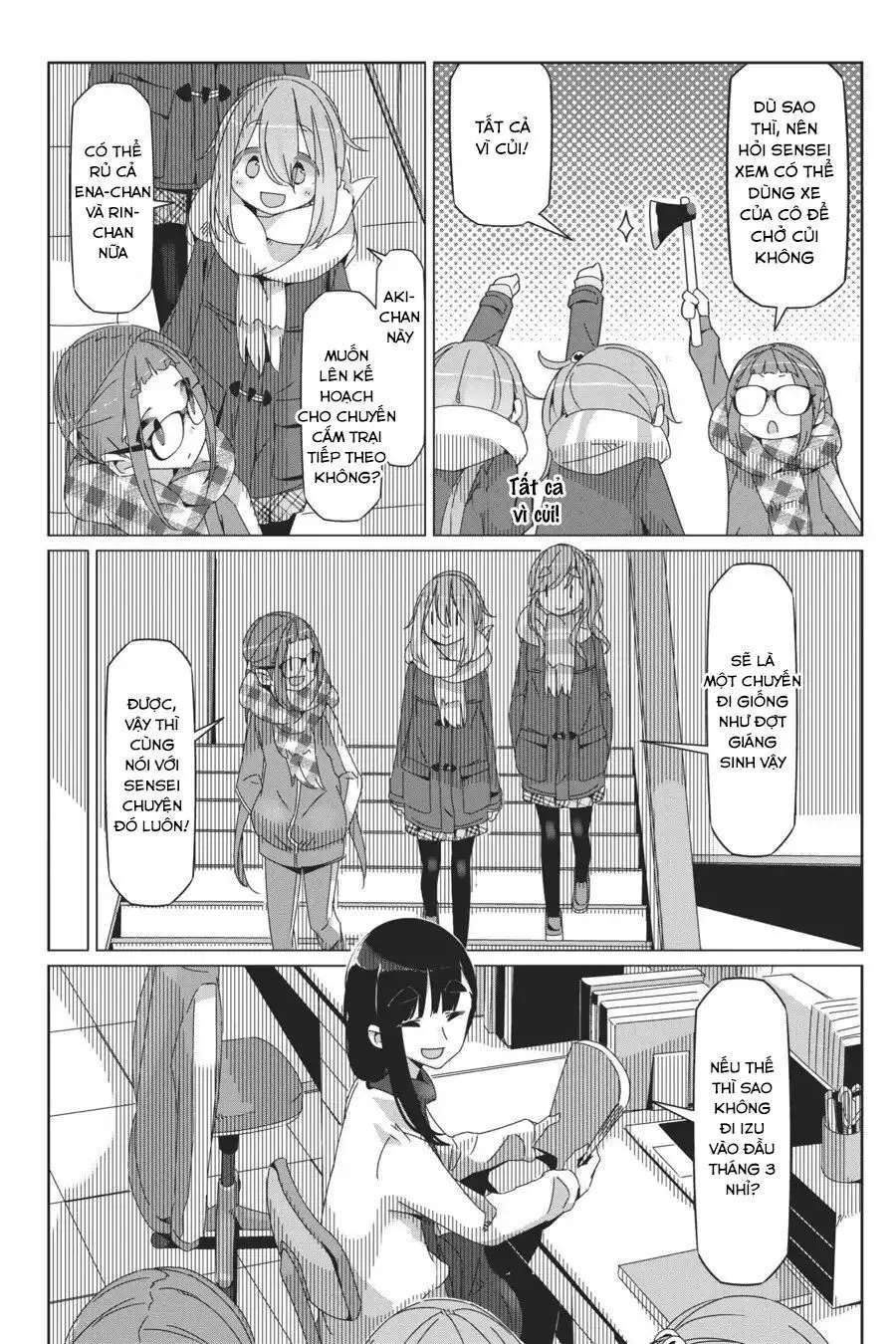 Laid-Back Camp Nettruyen ZZZ Chương 40 Page 9