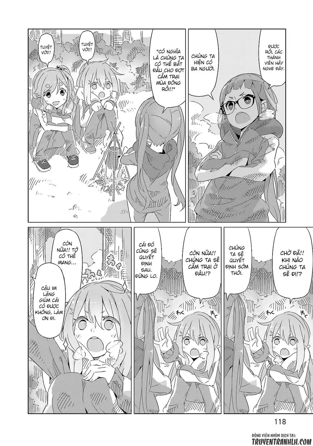 Laid-Back Camp Nettruyen ZZZ Chương 5 Page 5