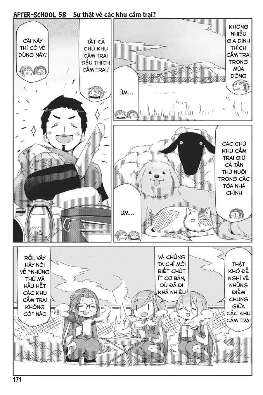 Laid-Back Camp Nettruyen ZZZ Chương 40.5 Page 15
