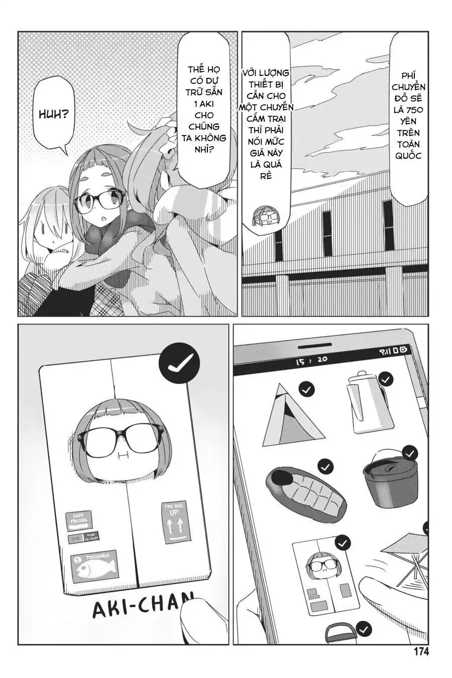 Laid-Back Camp Nettruyen ZZZ Chương 40.5 Page 18
