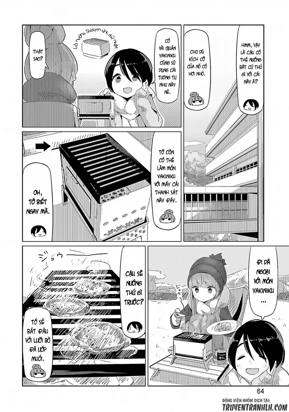 Laid-Back Camp Nettruyen ZZZ Chương 9 Page 14
