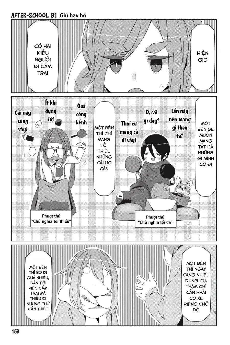 Laid-Back Camp Nettruyen ZZZ Chương 57.6 Page 7