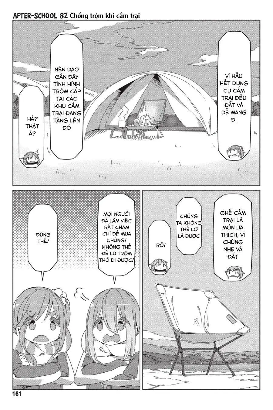 Laid-Back Camp Nettruyen ZZZ Chương 57.6 Page 9