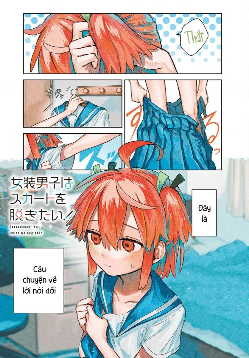 Josou Danshi Wa Skirt O Nugitai Nettruyen ZZZ Chuong 1 Page 1