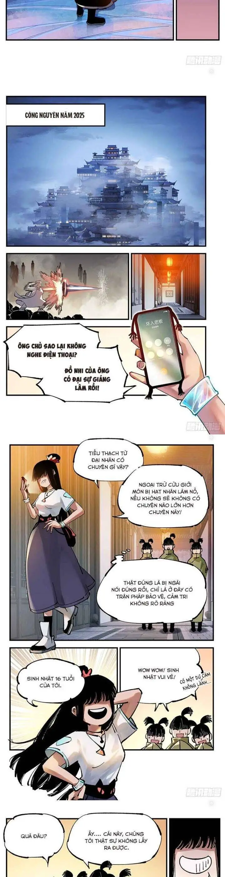 Nhật Nguyệt Đồng Thác Nettruyen ZZZ Chương 203 Page 9
