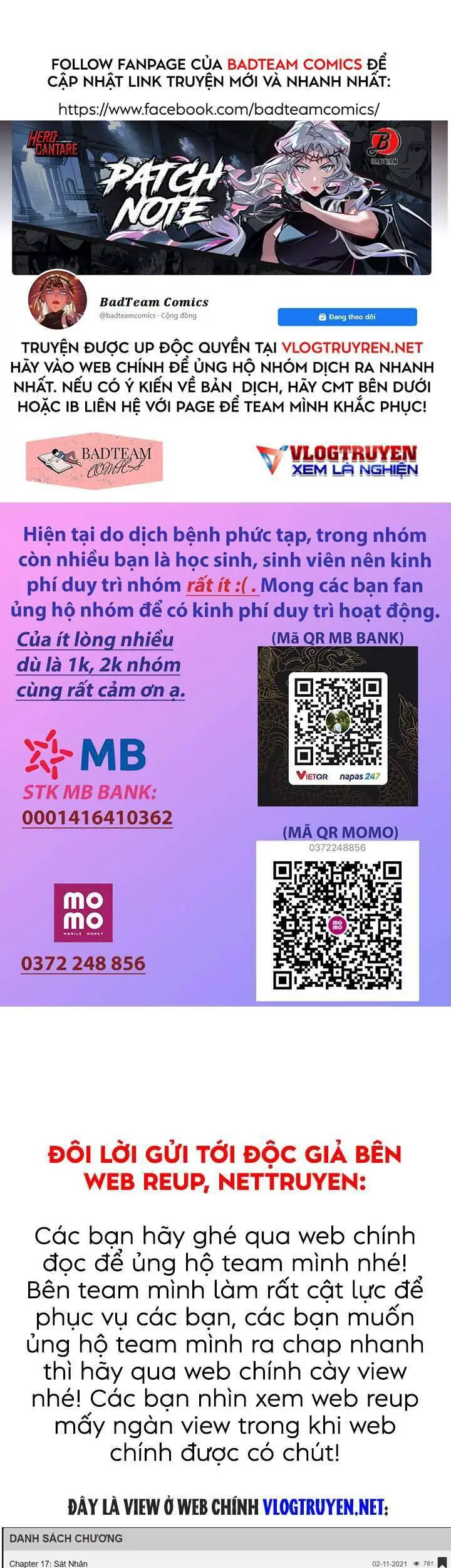 Kí Sự Hồi Quy Nettruyen ZZZ Chương 18 Page 1