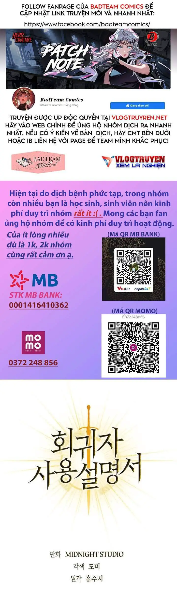 Kí Sự Hồi Quy Nettruyen ZZZ Chương 7 Page 1
