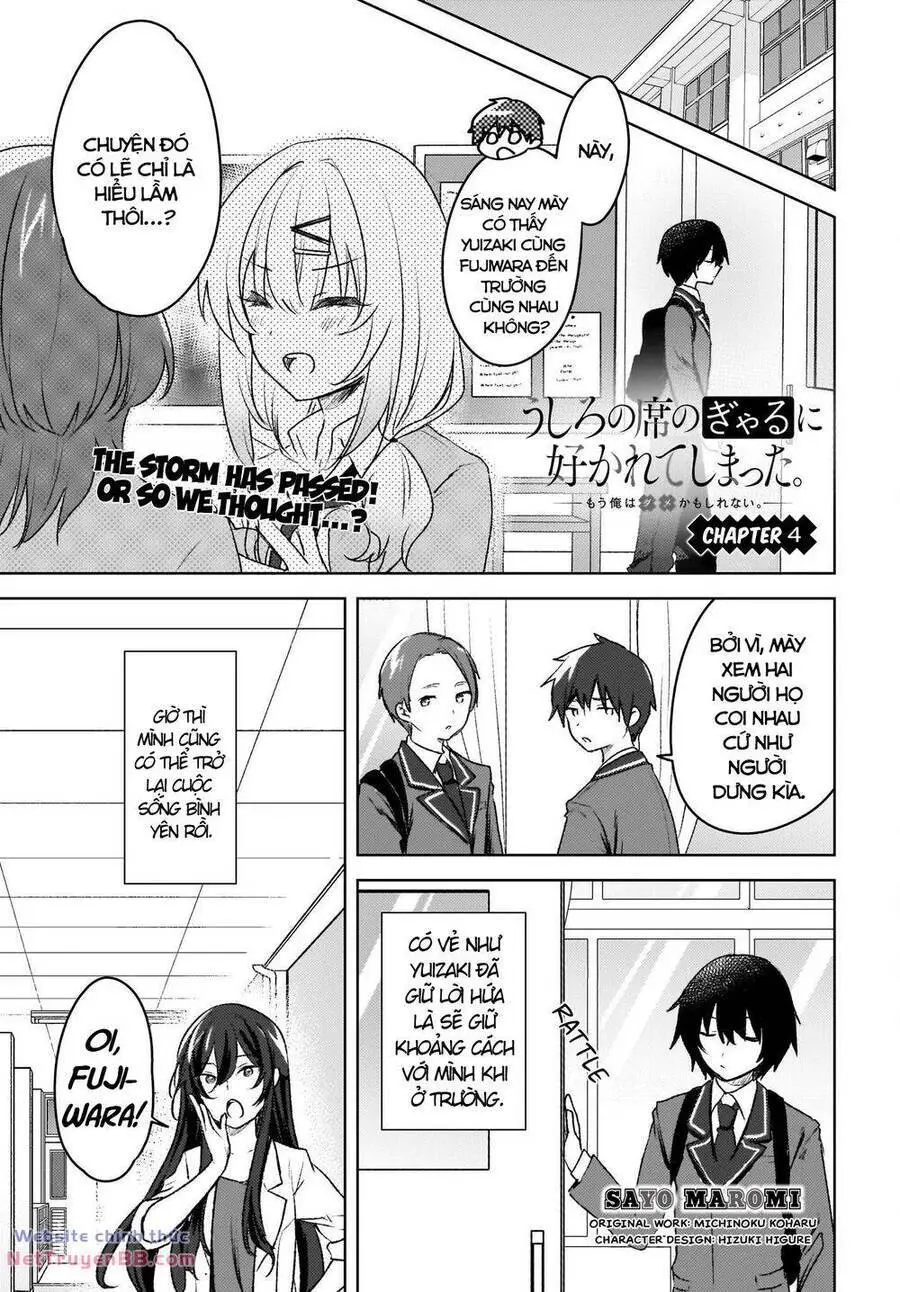Ushiro No Seki No Gyaru Ni Sukarete Shimatta Nettruyen ZZZ Chương 4 Page 1