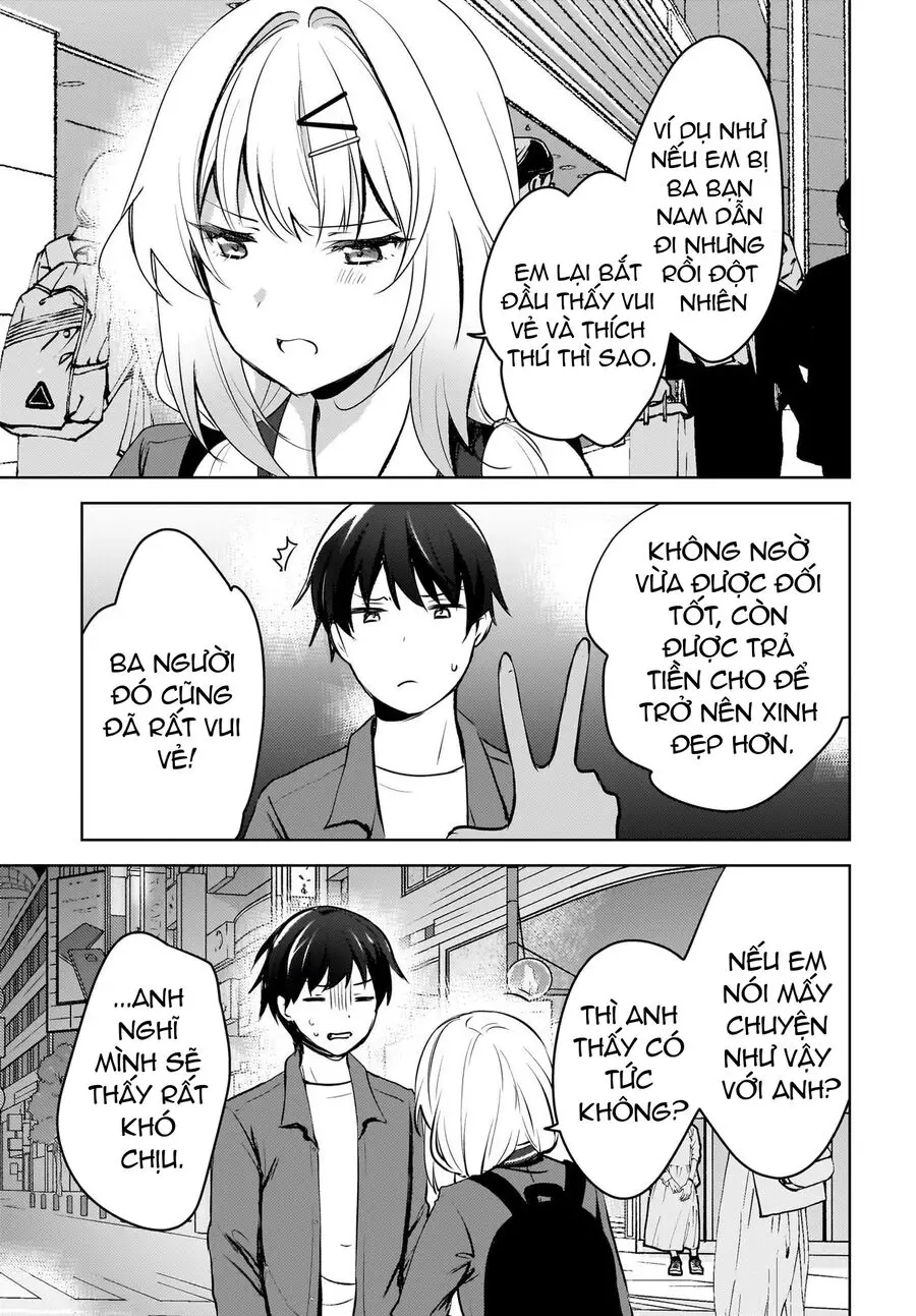 Ushiro No Seki No Gyaru Ni Sukarete Shimatta Nettruyen ZZZ Chương 9 Page 16