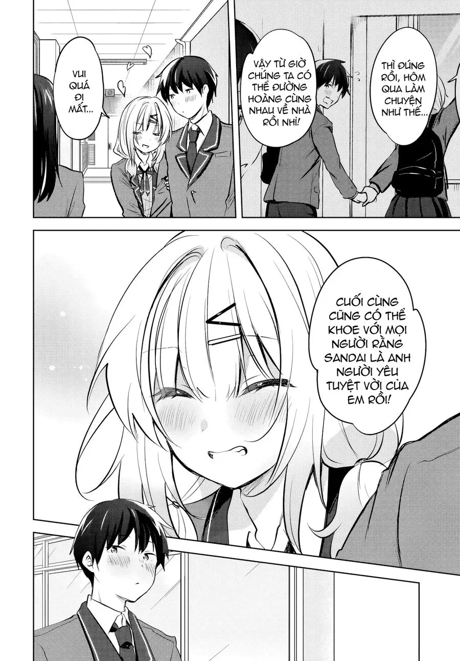 Ushiro No Seki No Gyaru Ni Sukarete Shimatta Nettruyen ZZZ Chương 11 Page 13