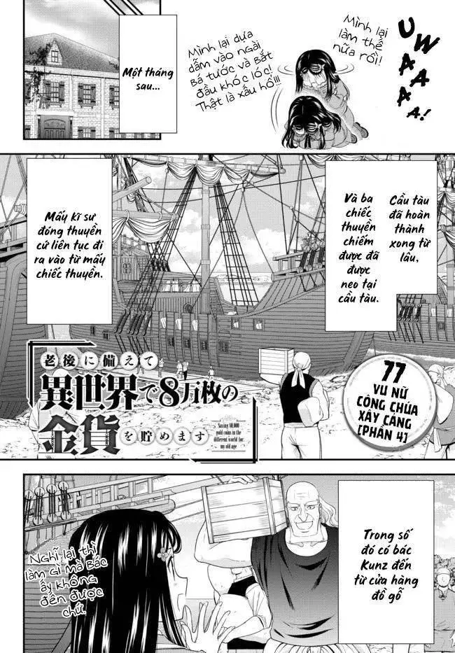Rougo Ni Sonaete Isekai De 8-Manmai No Kinka Wo Tamemasu Nettruyen ZZZ Chương 77 Page 2