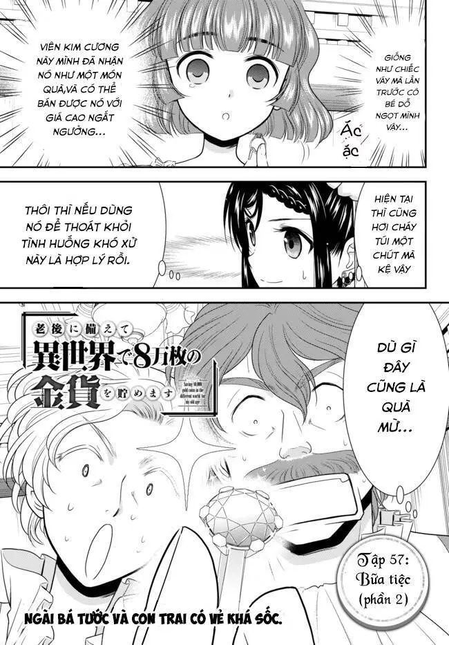 Rougo Ni Sonaete Isekai De 8-Manmai No Kinka Wo Tamemasu Nettruyen ZZZ Chương 57 Page 2