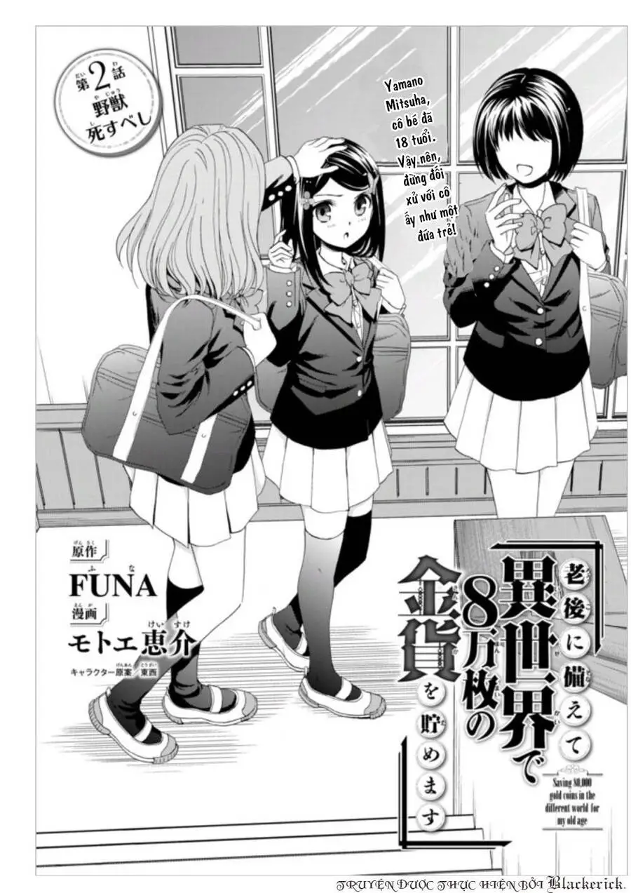 Rougo Ni Sonaete Isekai De 8-Manmai No Kinka Wo Tamemasu Nettruyen ZZZ Chương 2 Page 5