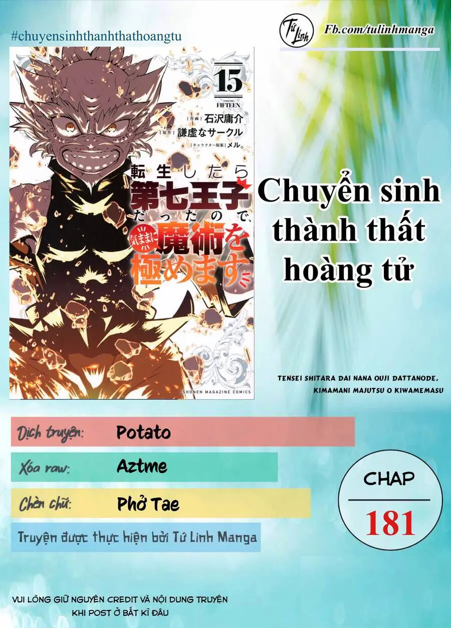Chuyển Sinh Thành Thất Hoàng Tử Nettruyen ZZZ Chương 181 Page 3