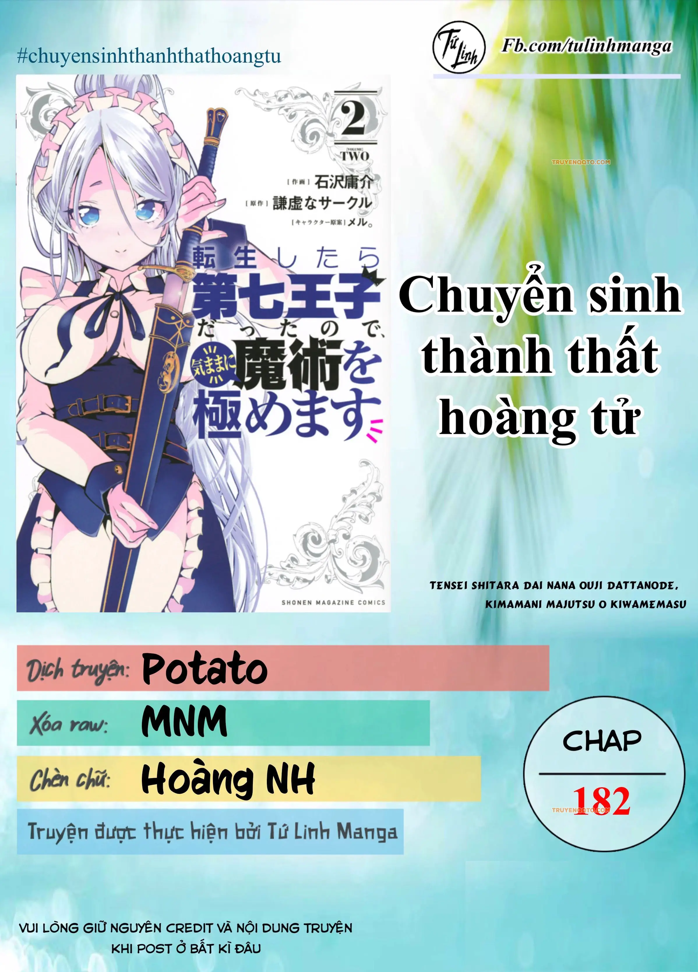 Chuyển Sinh Thành Thất Hoàng Tử Nettruyen ZZZ Chương 182 Page 3