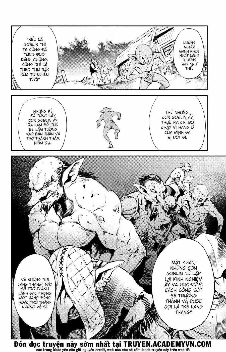 Tôi Chỉ Muốn Tiêu Diệt Goblin Nettruyen ZZZ Chương 3 Page 34