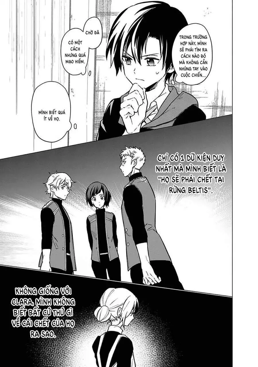 My Death Flags Show No Sign Of Ending. Nettruyen ZZZ Chương 34 Page 17