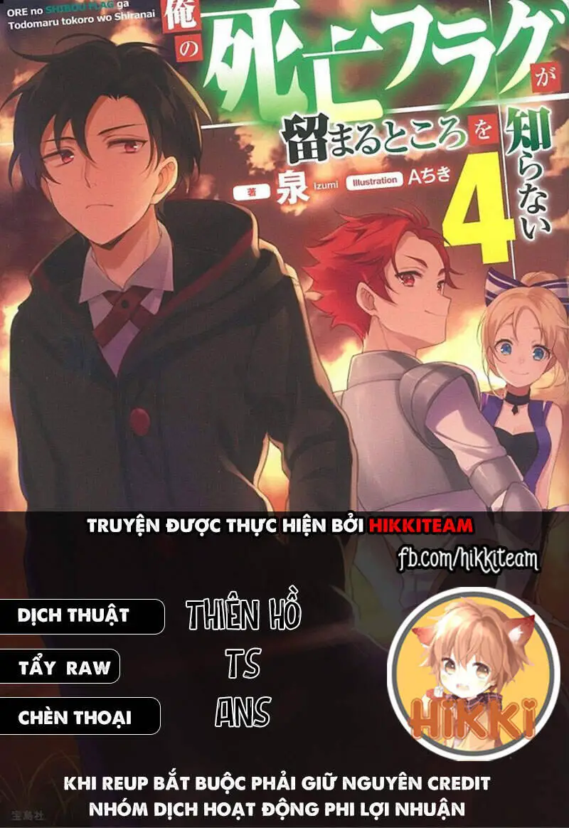 My Death Flags Show No Sign Of Ending. Nettruyen ZZZ Chương 18 Page 1