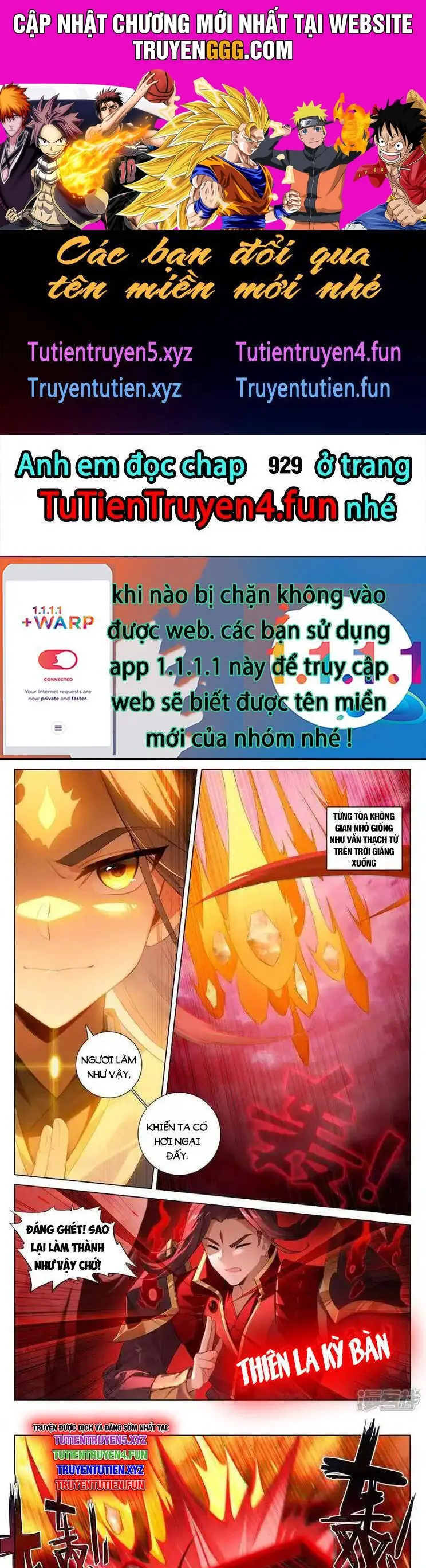 Nguyên Tôn Nettruyen ZZZ Chương 928 Page 1