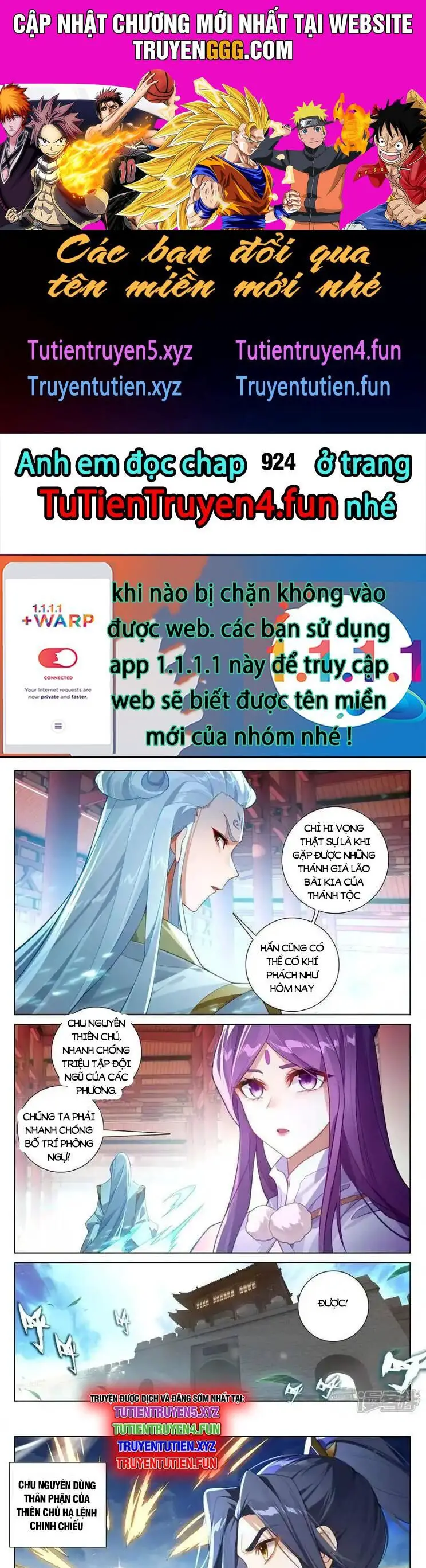 Nguyên Tôn Nettruyen ZZZ Chương 923 Page 1