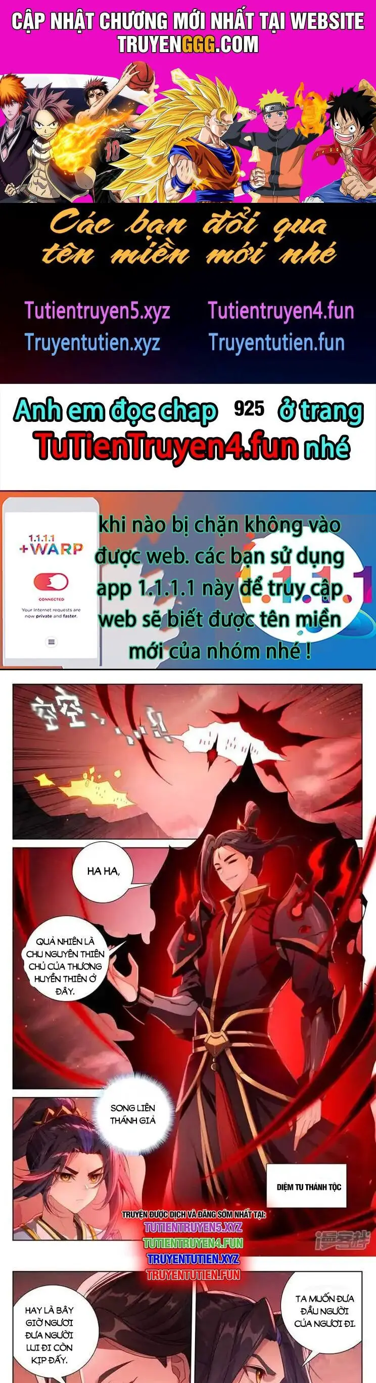 Nguyên Tôn Nettruyen ZZZ Chương 924 Page 1