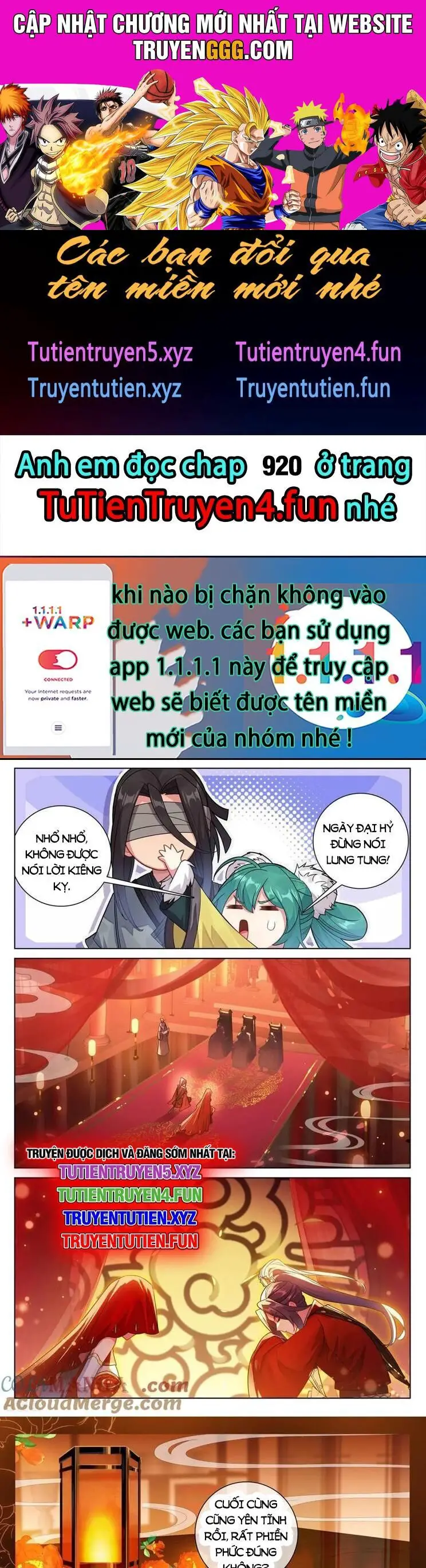 Nguyên Tôn Nettruyen ZZZ Chương 919 Page 1