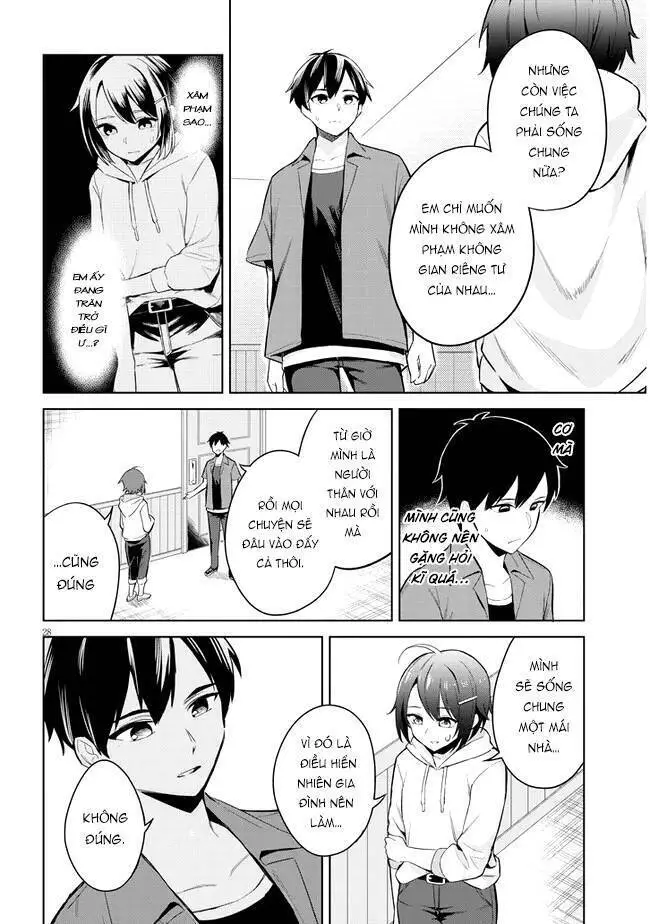 She Was Actually My Stepsister ~Recently, The Sense Of Distance Between Me And My New Stepbrother Is Incredibly Close~ Nettruyen ZZZ Chương 1 Page 27