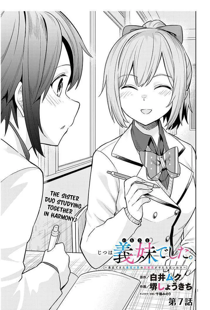 She Was Actually My Stepsister ~Recently, The Sense Of Distance Between Me And My New Stepbrother Is Incredibly Close~ Nettruyen ZZZ Chương 7 Page 2