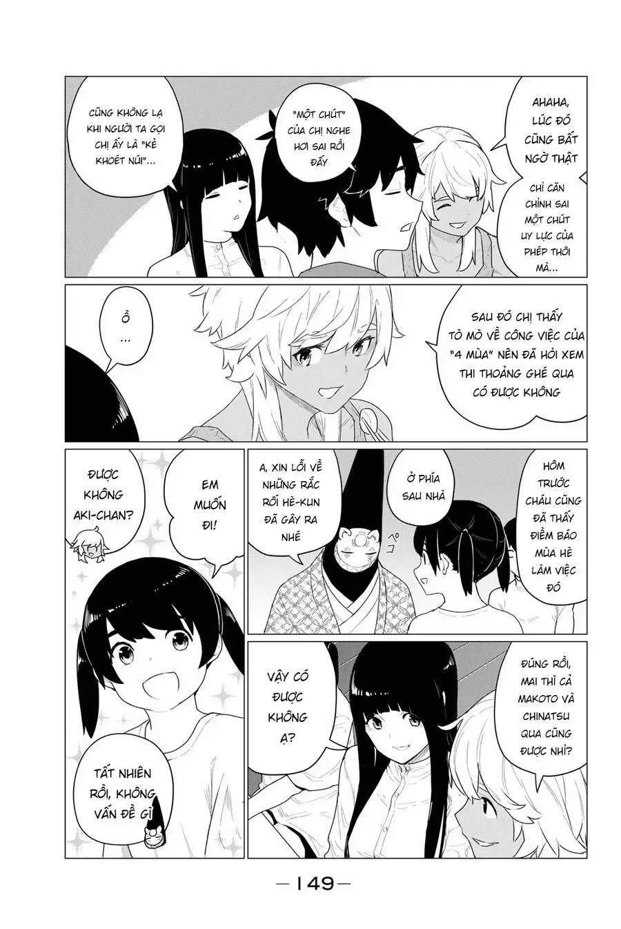 Flying Witch Nettruyen ZZZ Chương 73 Page 8