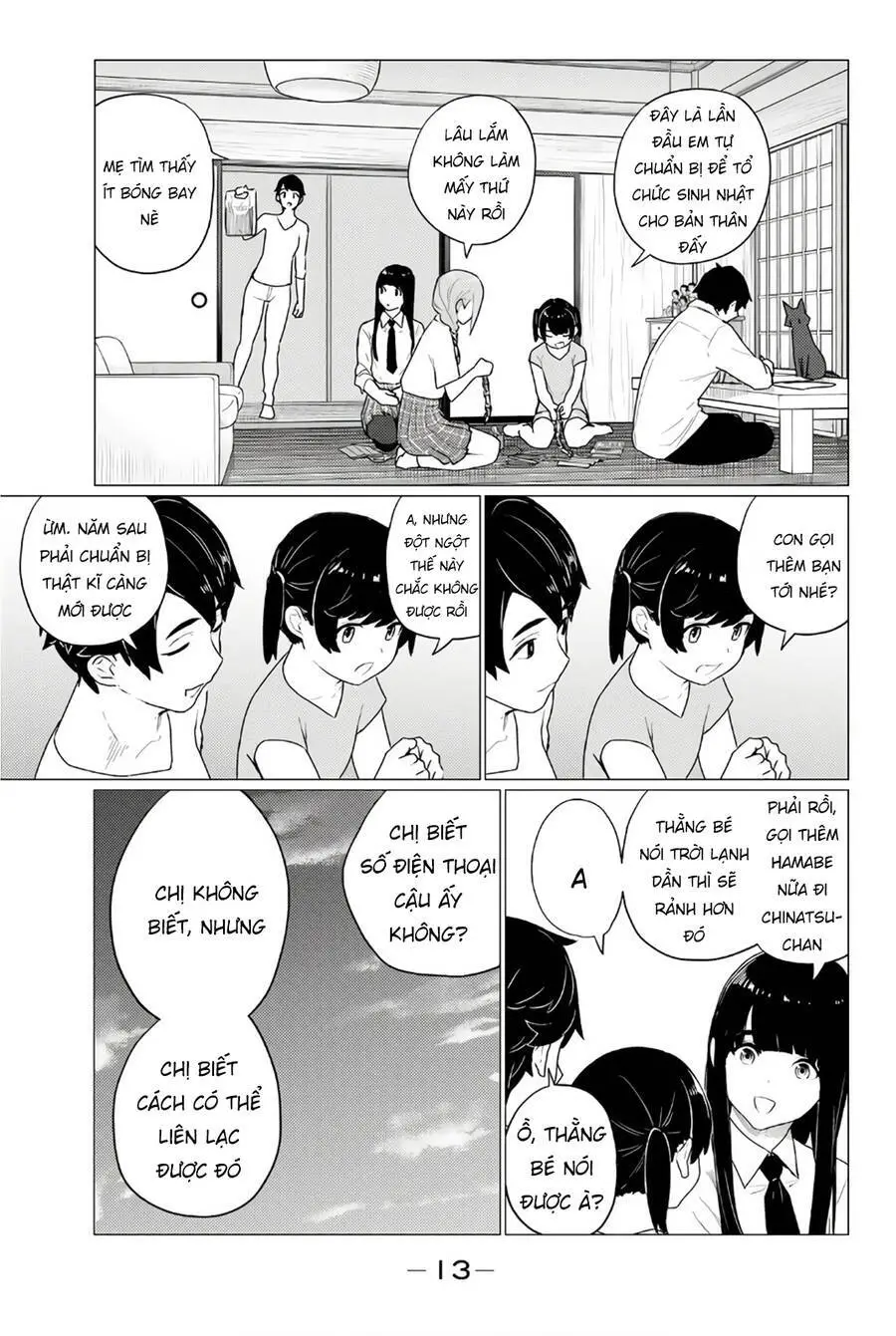Flying Witch Nettruyen ZZZ Chương 74 Page 16