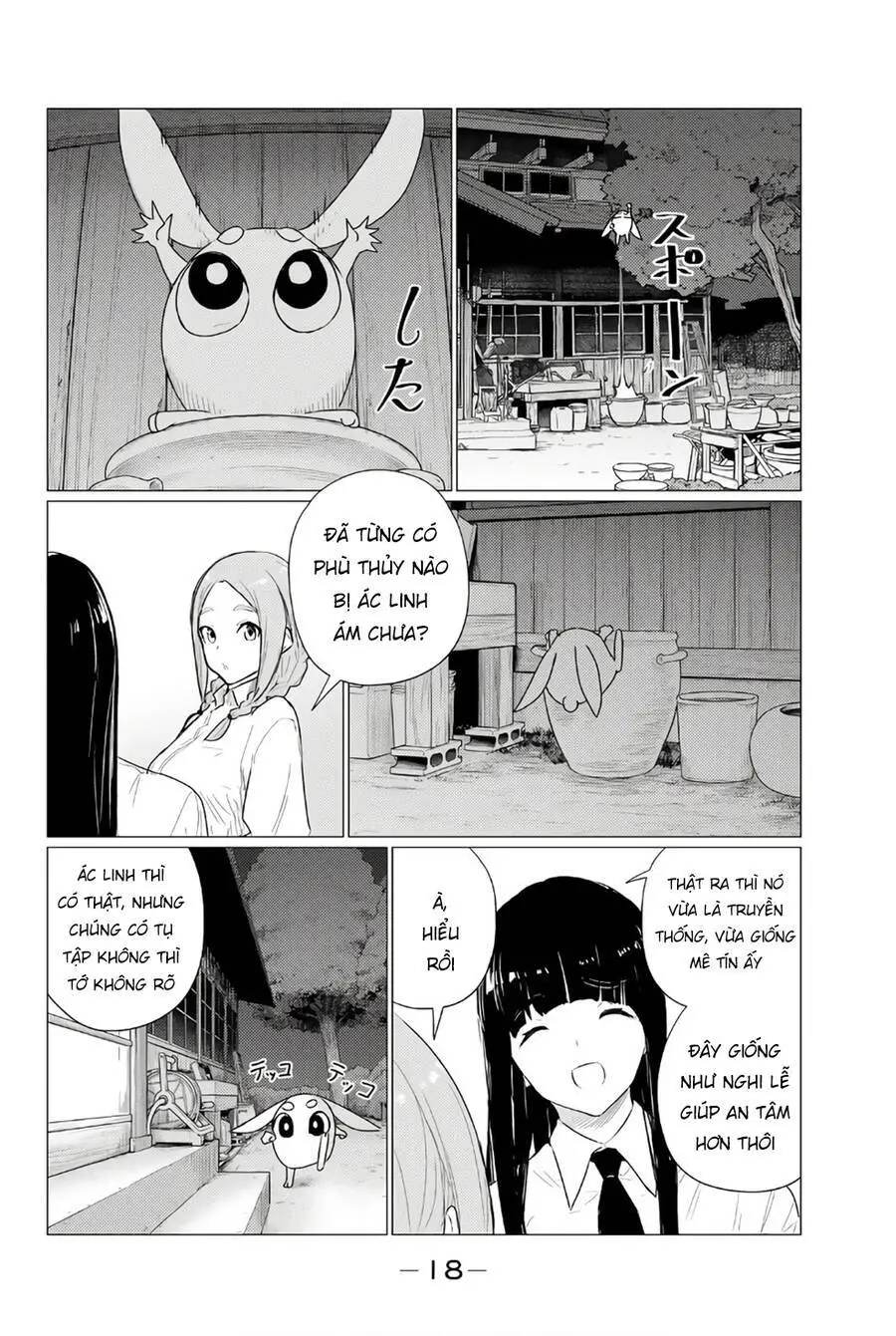 Flying Witch Nettruyen ZZZ Chương 74 Page 21