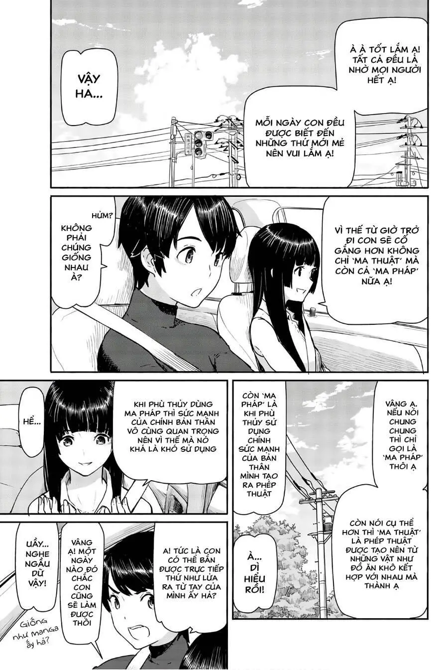 Flying Witch Nettruyen ZZZ Chương 41 Page 9